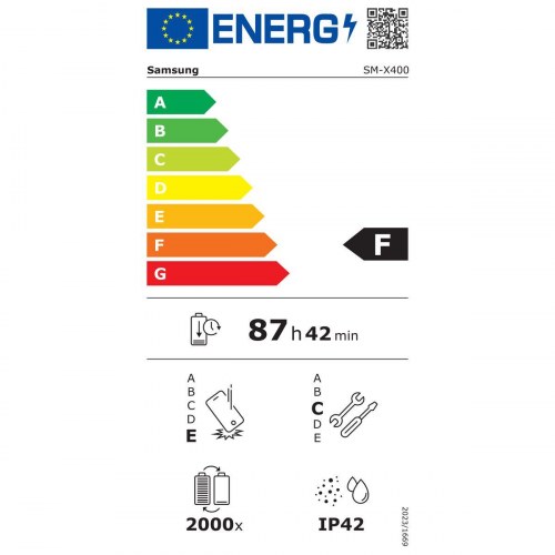 Samsung Galaxy Tab S10 Lite 10,9" 6/128 GB - Grå (SM-X400)