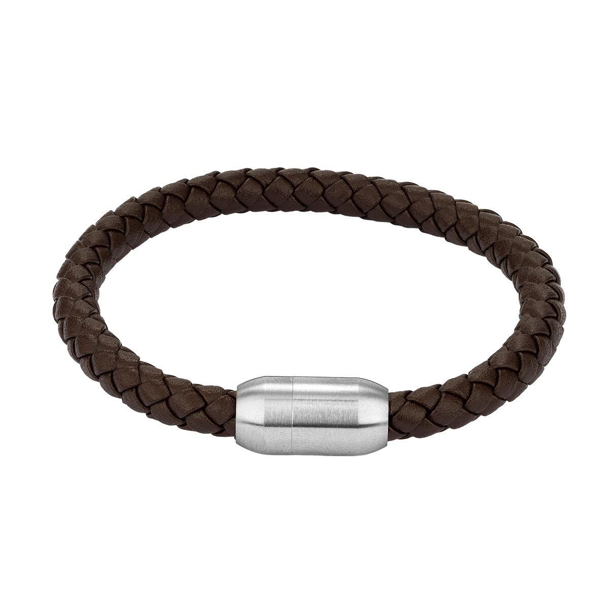 Armbånd mænd Radiant - brun flettet RH000333