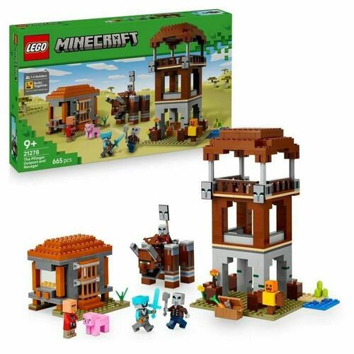 LEGO Minecraft - The Pillager Outpost & Ravager (21278) byggesæt