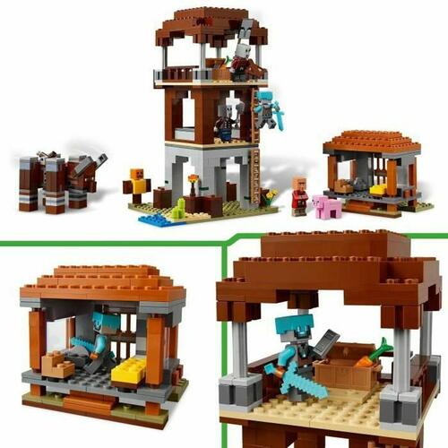 LEGO Minecraft - The Pillager Outpost & Ravager (21278) byggesæt