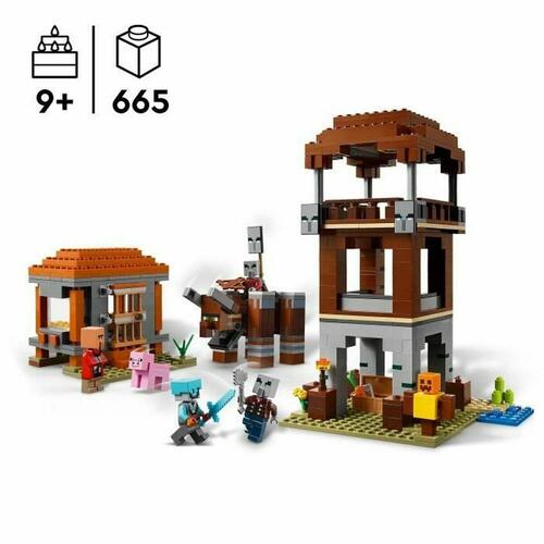 LEGO Minecraft - The Pillager Outpost & Ravager (21278) byggesæt