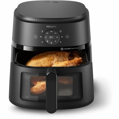Airfryer Philips NA230/00 - sort 6,2 l, 1.700 W