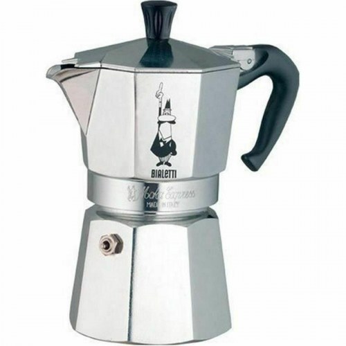 Espressokande Bialetti Moka Express 4 kopper - sølv, aluminium