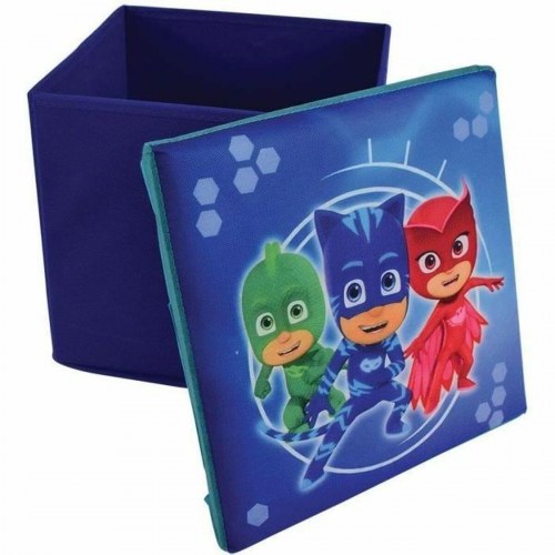 Børnetaburet Fun House - Blå, sæt med 2