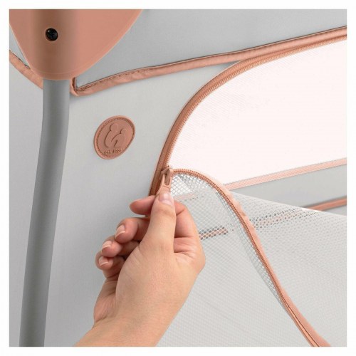 Rejseseng Hauck - brun, foldbar vugge til baby