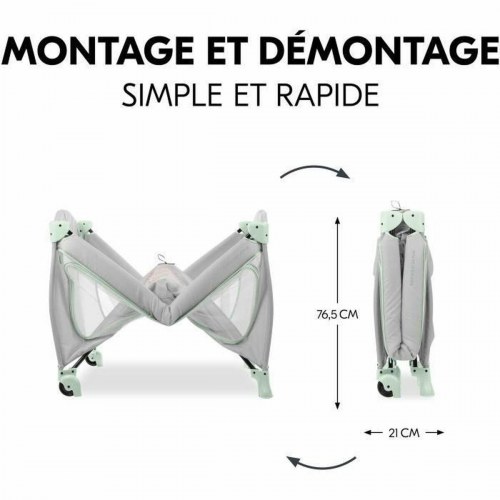 Rejseseng til baby Hauck - foldbar vugge