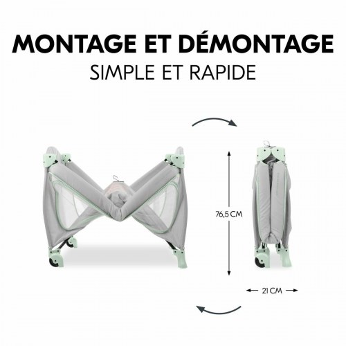 Rejseseng til baby Hauck - foldbar vugge