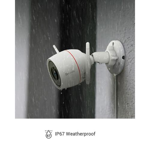 Overvågningskamera Ezviz H3C 2K - Wi‑Fi, 3 MP, IP67
