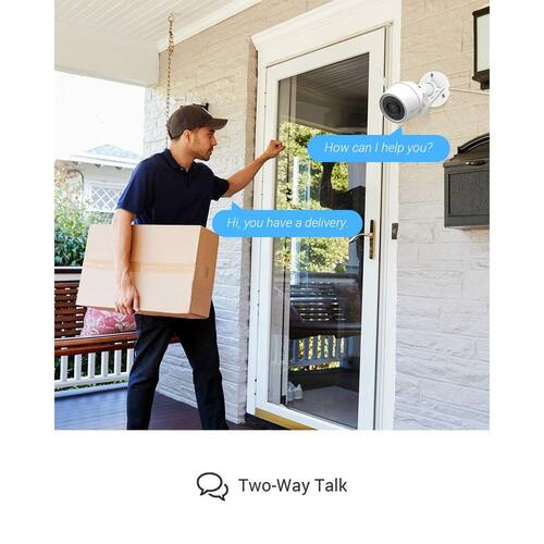 Overvågningskamera Ezviz H3C 2K - Wi‑Fi, 3 MP, IP67