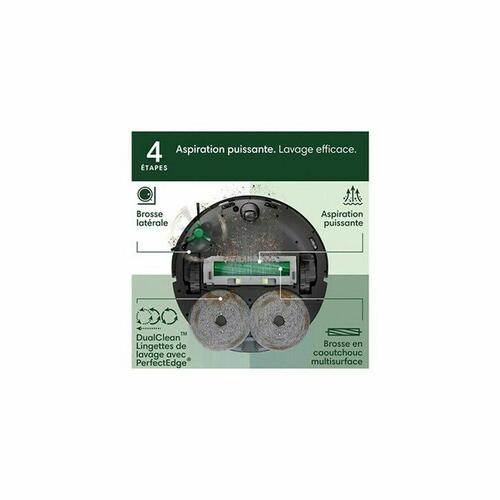 Robotstøvsuger Roomba 505 Combo 5000 mAh - sort
