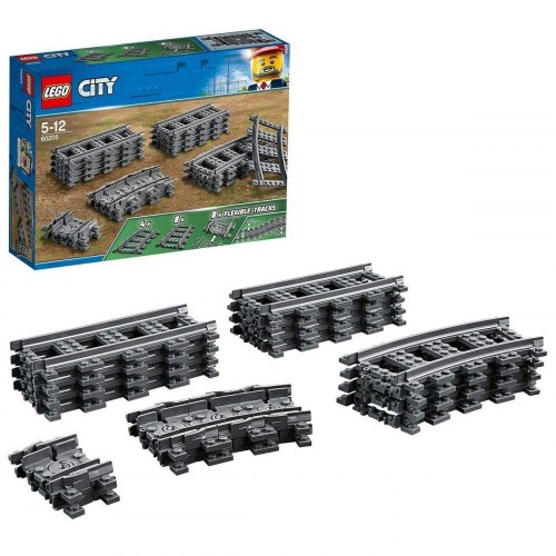 Togskinner LEGO City 60205 Rail Pack - 20 dele