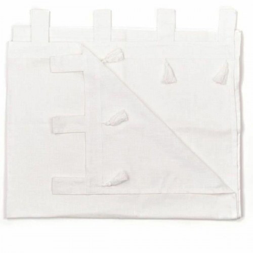 Gardin med stropper TODAY HOY Charme - hvid polyester