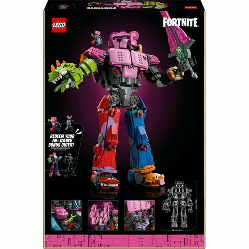 Byggelegetøj LEGO Fortnite 77078 Mecha Team Leader - 45 cm, 2.503 dele