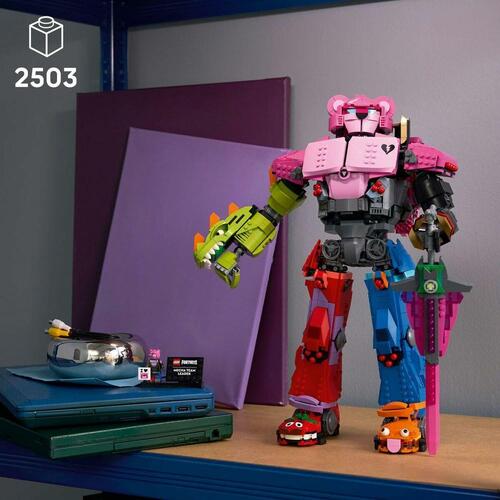 Byggelegetøj LEGO Fortnite 77078 Mecha Team Leader - 45 cm, 2.503 dele