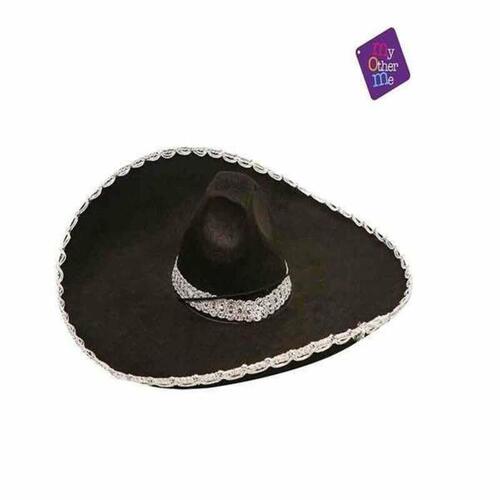Sombrero hat - sort, str. 57 cm