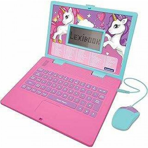 Børnecomputer Lexibook - bærbar legetøjscomputer, pink