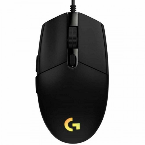 Gaming mus Logitech G102 Lightsync, sort, kablet
