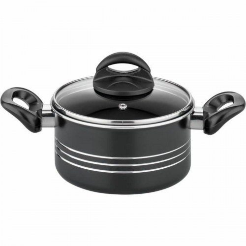 Gryde- og pande­sæt GSW - sort aluminium