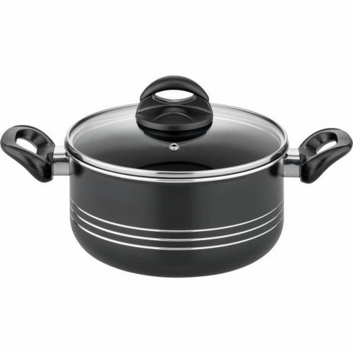 Gryde- og pande­sæt GSW - sort aluminium