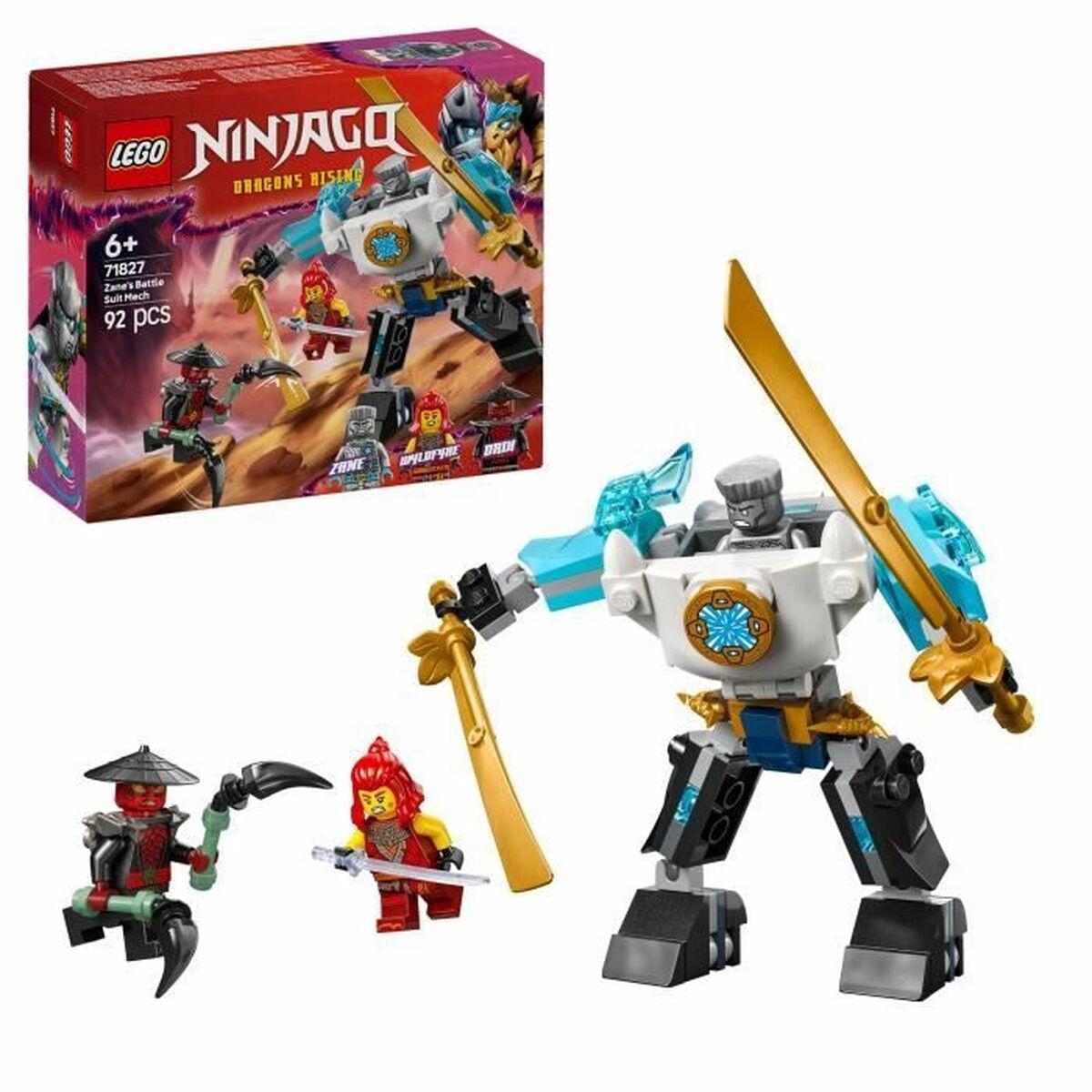 Byggelegetøj LEGO NINJAGO 71827 - Zanes kamp-superrobot (92 dele)
