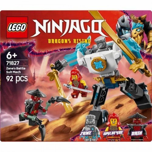 Byggelegetøj LEGO NINJAGO 71827 - Zanes kamp-superrobot (92 dele)