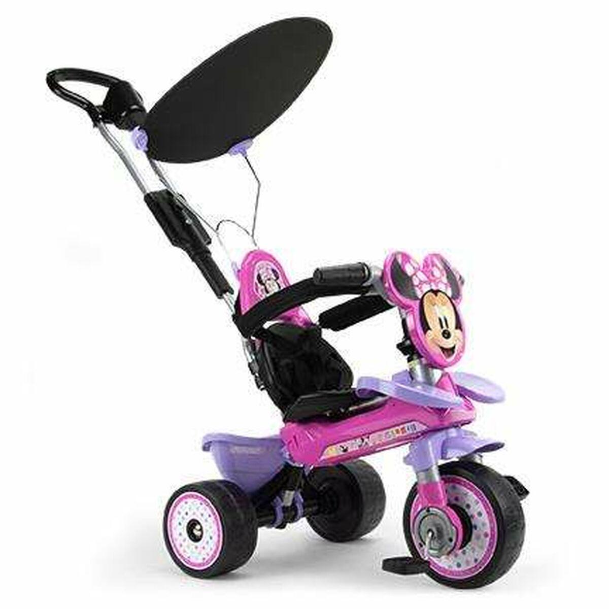Trehjulet cykel Injusa Sport Baby Minnie - lilla/pink