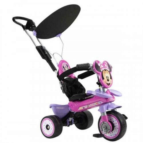 Trehjulet cykel Injusa Sport Baby Minnie - lilla/pink