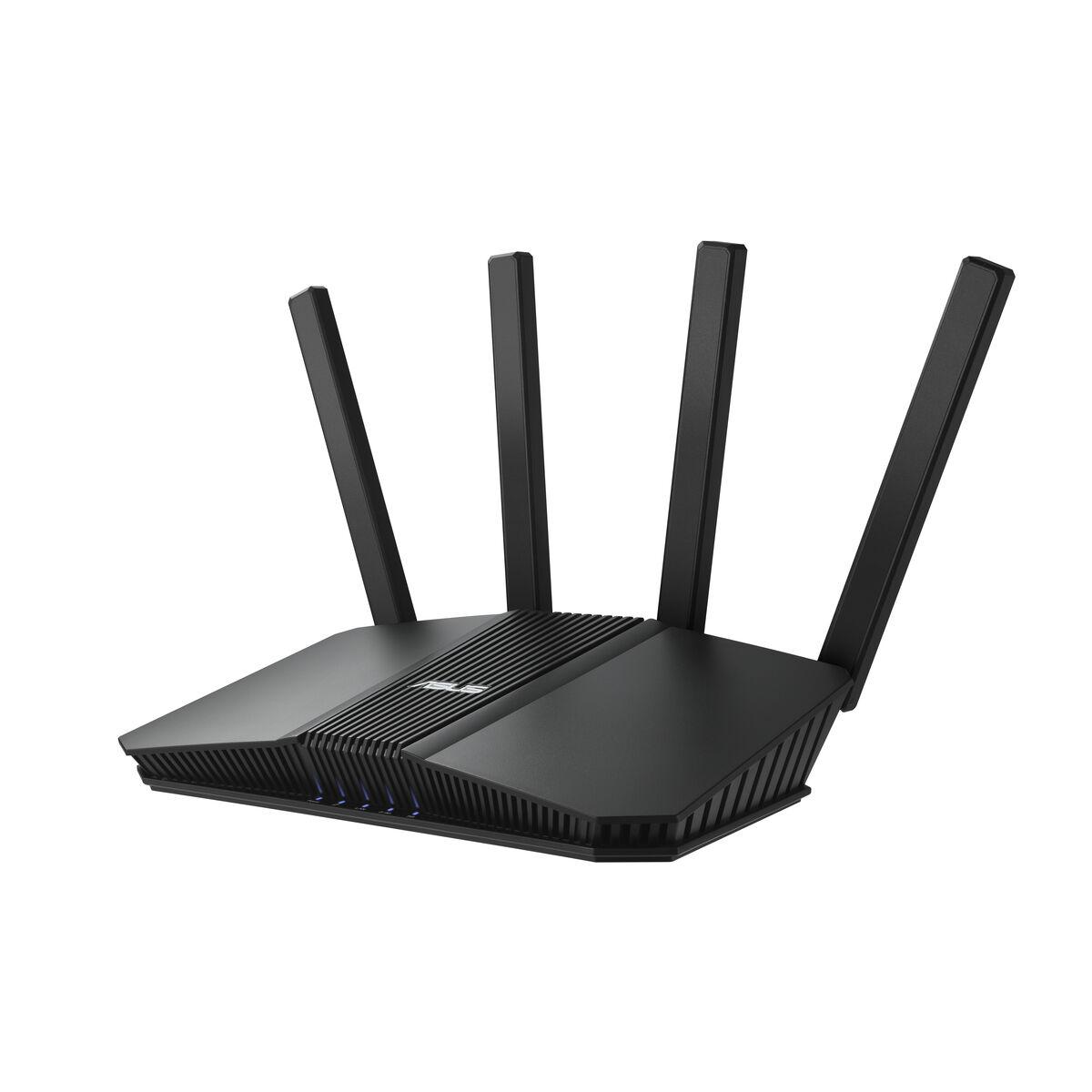 WiFi router Asus - sort, USB 3.2, RJ45 Ethernet LAN