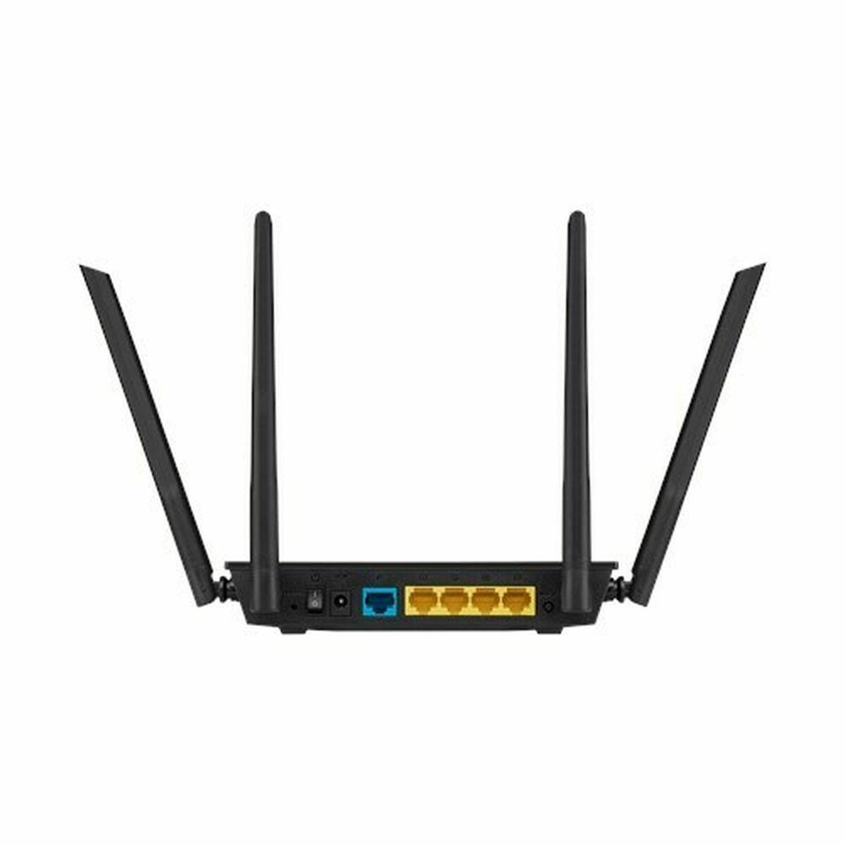 Wi-Fi router Asus RT-AC1200 v2 - 5 GHz, RJ45, sort