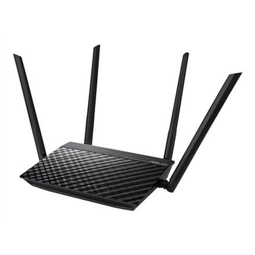 Wi-Fi router Asus RT-AC1200 v2 - 5 GHz, RJ45, sort
