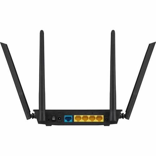 Wi-Fi router Asus RT-AC1200 v2 - 5 GHz, RJ45, sort