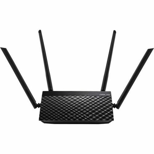 Wi-Fi router Asus RT-AC1200 v2 - 5 GHz, RJ45, sort