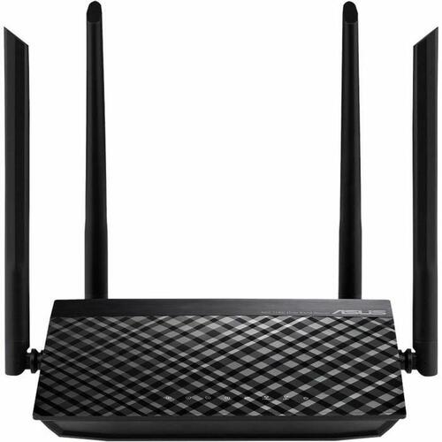 Wi-Fi router Asus RT-AC1200 v2 - 5 GHz, RJ45, sort