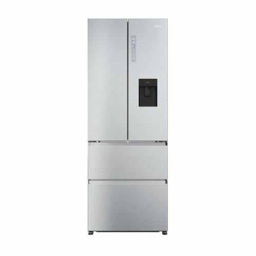 Køle-fryseskab Haier HFR5719EWMG 190 cm - sølv, fransk dør