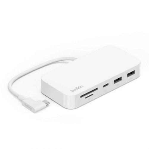 USB-hub Belkin 6-i-1 INC011BTWH - hvid