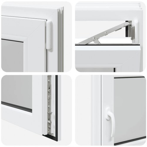 Kældervindue "RISOR" 100x60 cm dreje-kip DIN højre hvid