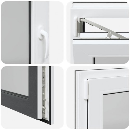 Kældervindue RISOR 110x60 cm Tilt&Drej DIN venstre antracitgrå