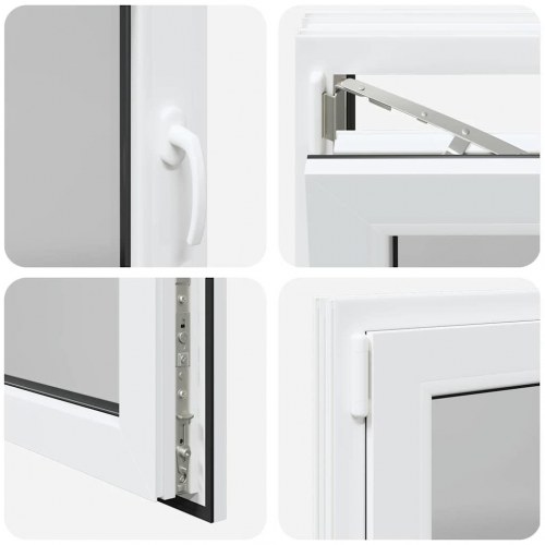 Kældervindue "RISOR" 90x70 cm dreje-kip DIN venstre hvid