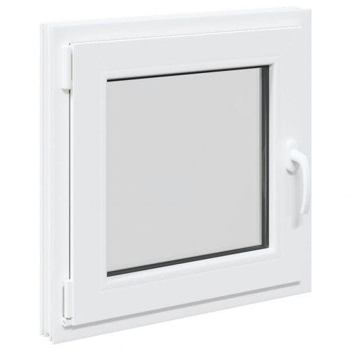 Kældervindue RISOR 60x60 cm Tilt&Drej DIN venstre hvid