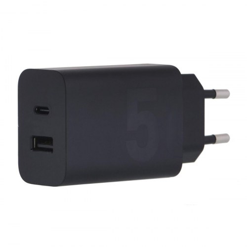 Vægoplader Motorola SJMC502 50W - USB‑C + USB-A (EU)
