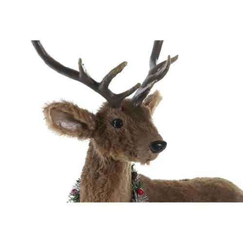 Julepynt Polyester Skum Hjort (44 x 21 x 56 cm)