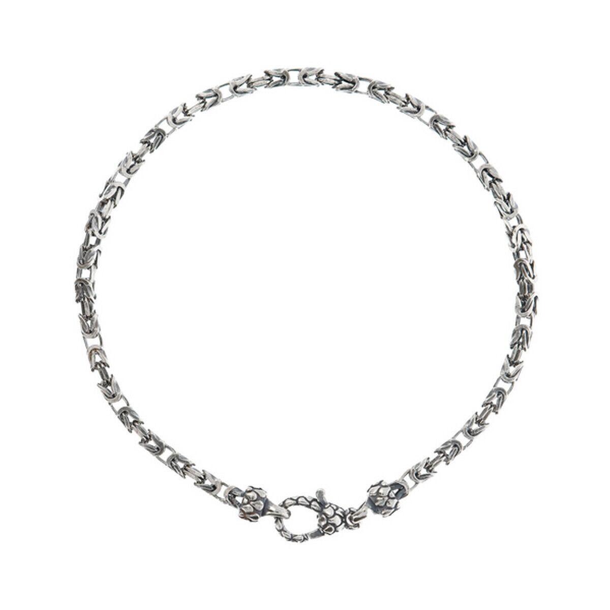 Armbånd til mænd Albert M. - sølvfarvet, 19,5 cm