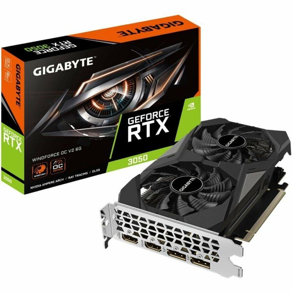 Grafikkort Gigabyte GeForce RTX 3050 6 GB GDDR6 (Windforce OC V2)