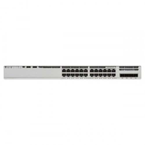 Netværksswitch Cisco C9200L-24T-4X-E - 24 porte, grå
