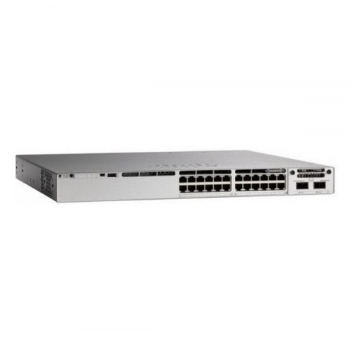 Netværksswitch Cisco C9200L-24T-4X-E - 24 porte, grå