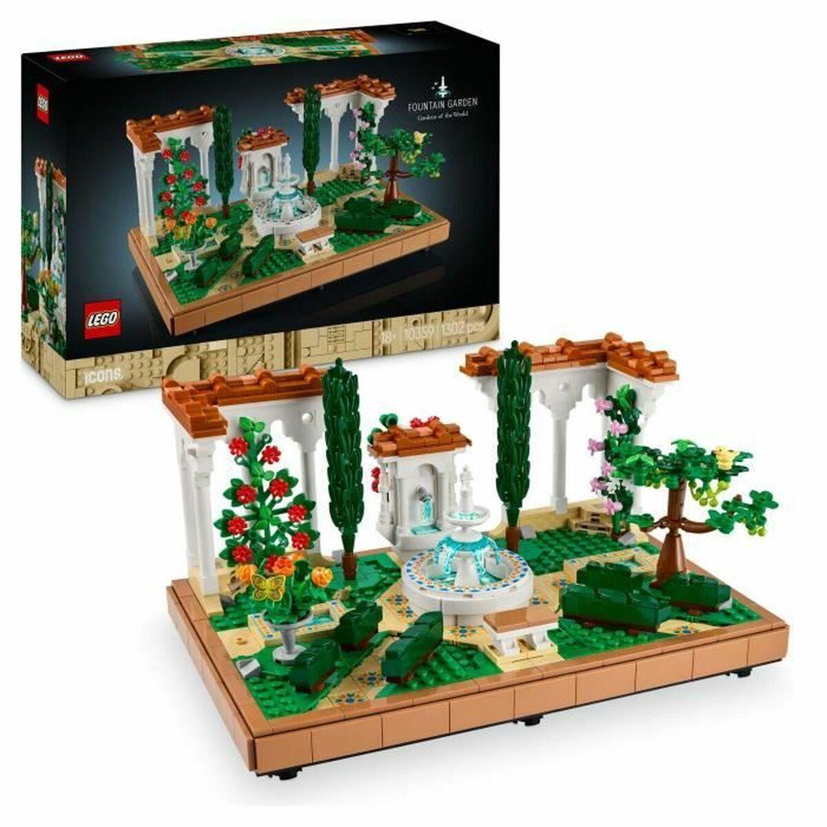 LEGO byggelegetøj - Icons Fountain Garden (sæt)