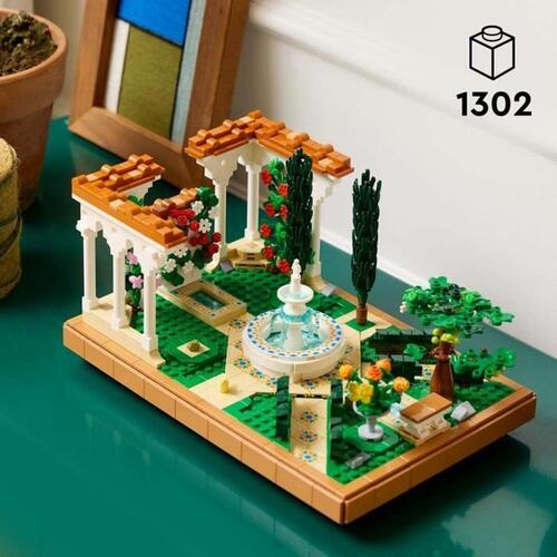 LEGO byggelegetøj - Icons Fountain Garden (sæt)
