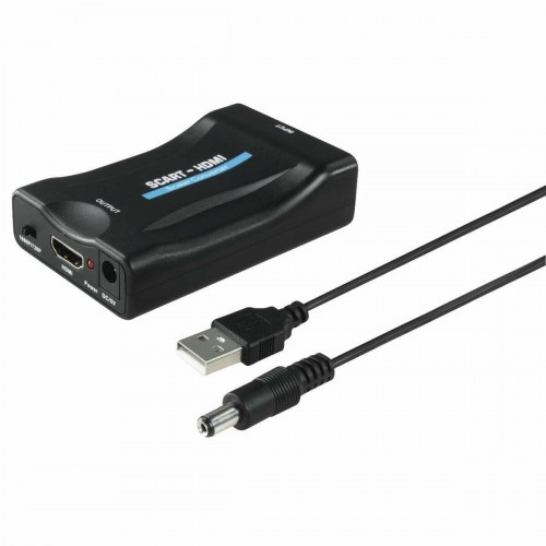 HDMI-kabel Hama - SCART til HDMI konverter (1080p), sort