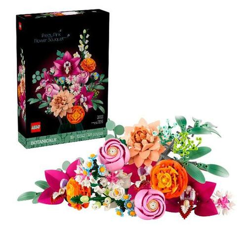 Lego Botanicals - Peony, Pink Flower Bouquet byggesæt (18+)