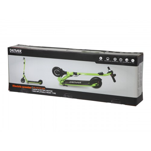 El-løbehjul DENVER SEL-80125 – limegrøn, 20 km/t